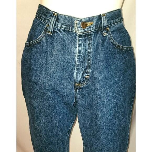 Classic Riders by Lee Mid Rise Capri Jeans - Size 8 - Picture 6 of 10